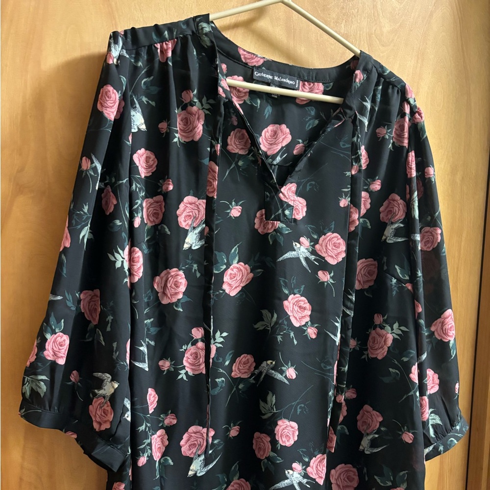 New without tag womens Catherine Malandrino blouse size 1x